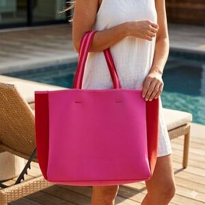NWT SUMMERSALT Anthropologie Tote Beach Pool Bag